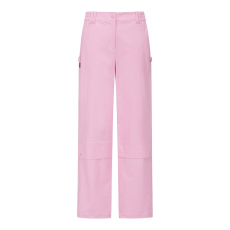 여성 뒷밴딩 페이크 플랩 포켓 조거 팬츠