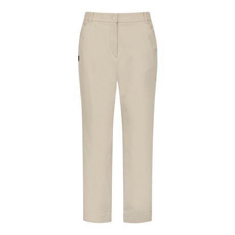 여성 사이드 밴딩 배색 테이프 롤업 팬츠