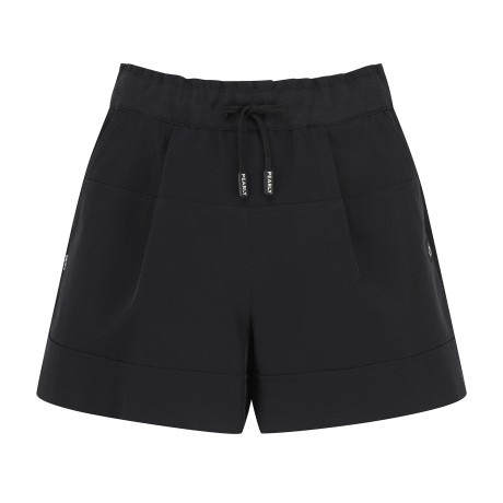 여성 스마일 패치 프릴 밴딩 쇼츠