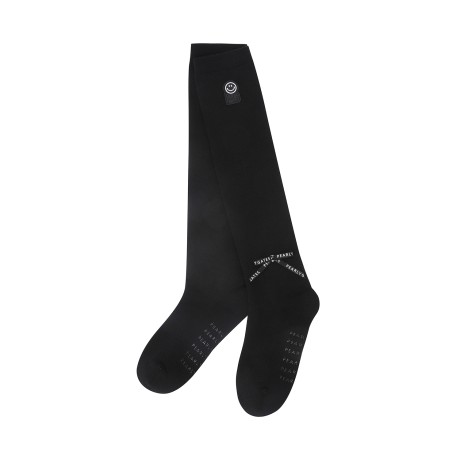 여성 베이직 리본 논슬립 니삭스