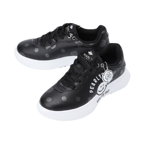 여성 스마일 로즈 논슬립 스니커즈