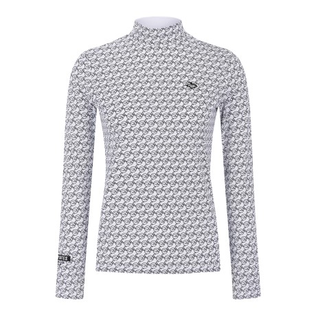 여성 스마일 캐릭터 냉감 긴팔 티셔츠