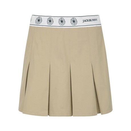 여성 잭바니 플로랄 밴딩 큐롯스커트