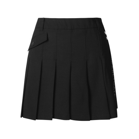 여성 와펜 플리츠 큐롯 스커트