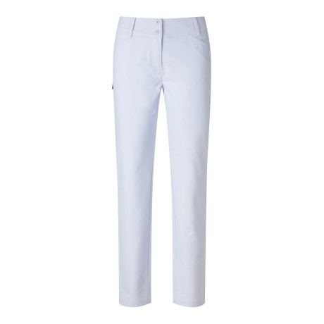 여성 스마일 로고 포켓 슬림 팬츠