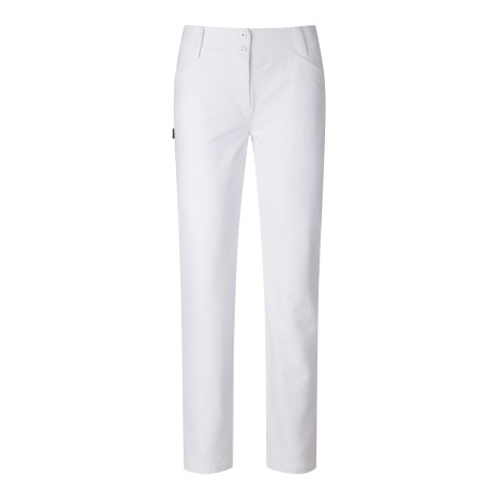 여성 스마일 로고 포켓 슬림 팬츠