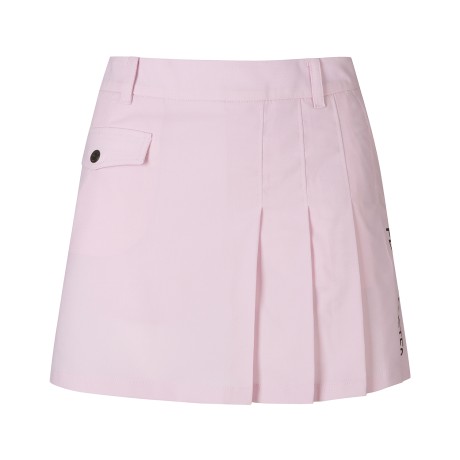 여성 언발 플리츠 플랩 큐롯 스커트