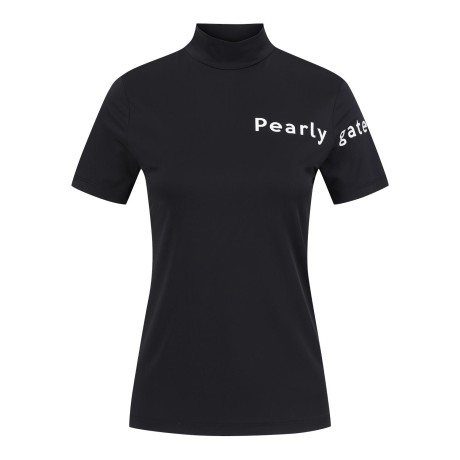 여성 로고 프린트 쿨링 칼라 반팔 티셔츠