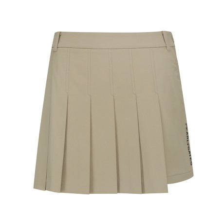 여성 레터링 플리츠 큐롯 스커트