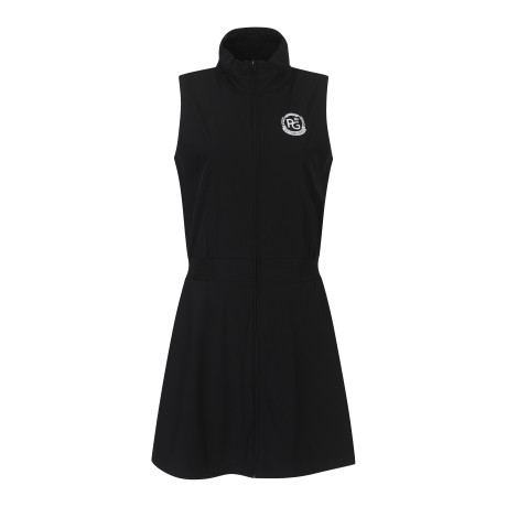 여성 풀집업 슬리브리스 원피스