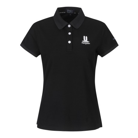 여성 바니 로고 피케 칼라 티셔츠