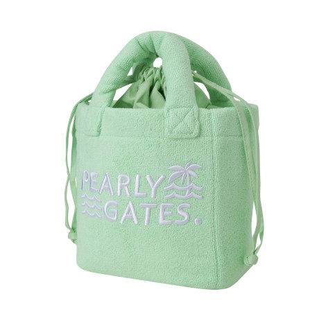 공용 로고 자수 테리 토트백