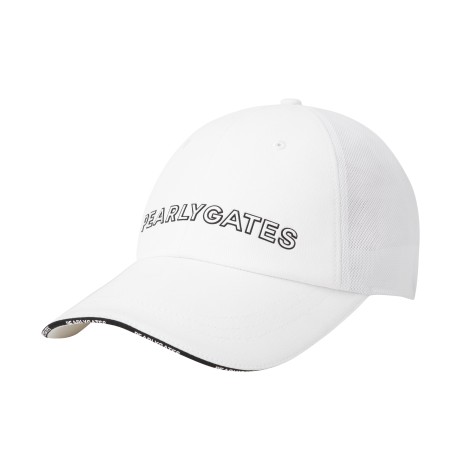 공용 메쉬 믹스 로고 볼캡