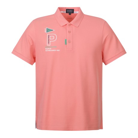 [냉감]공용 심볼 패치 칼라 반팔 티셔츠