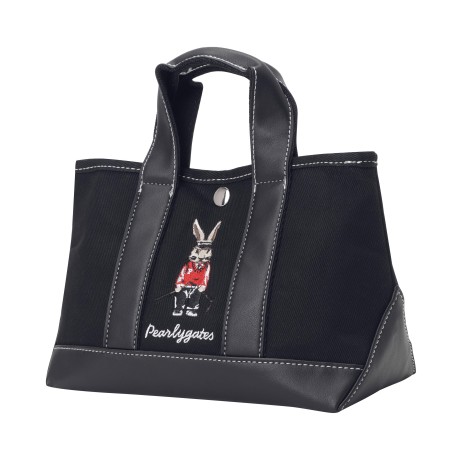 공용 자수 캔버스 가죽 카트백