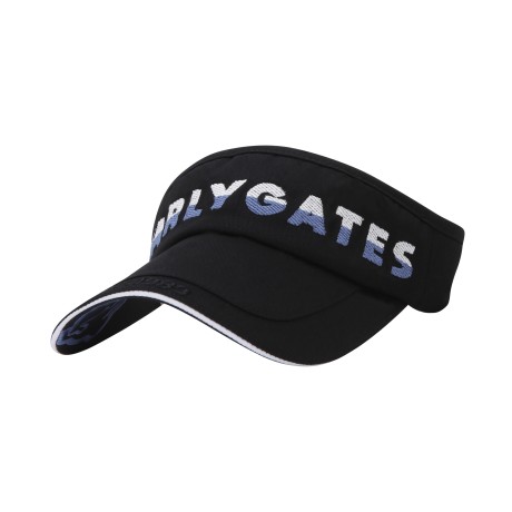 공용 투톤 로고 자수 썬바이저