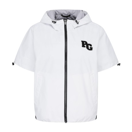 [가격인하] 공용 컬러 포인트 반팔 패딩 점퍼