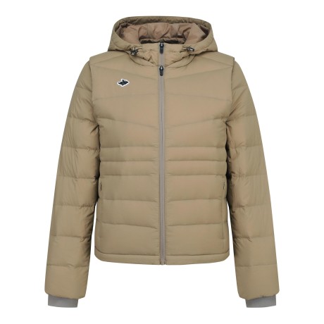 [가격 인하] 공용 베스트 레이어드 투웨이 후드 다운 점퍼