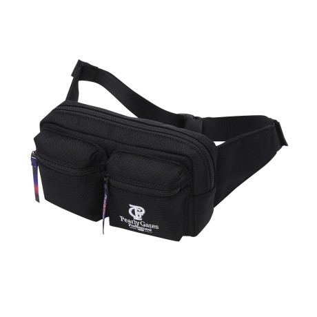 공용 로고 자수 패치 포켓 힙색