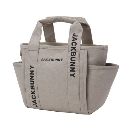 공용 잭바니 자수 로고 테이핑 카트백