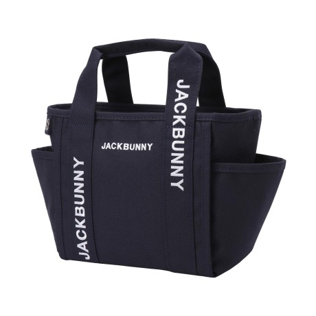 공용 잭바니 자수 로고 테이핑 카트백