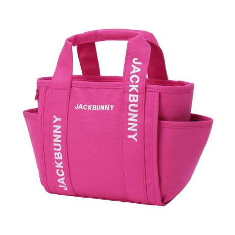 공용 잭바니 자수 로고 테이핑 카트백