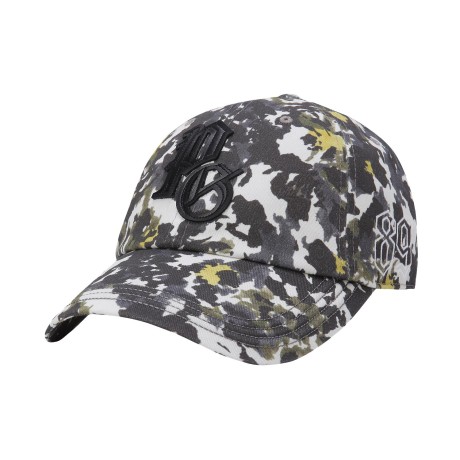 공용 레더 로고 스터드 볼캡