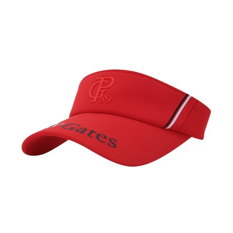 공용 러버 로고 배색 라인 썬바이저