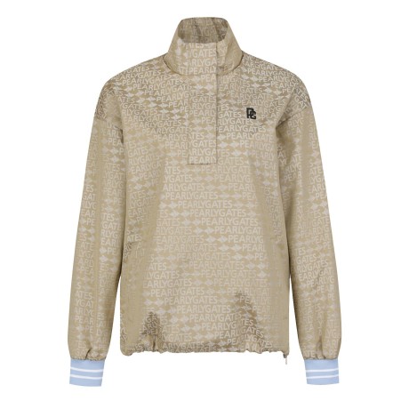 공용 패턴 이중 여밈 아노락 점퍼