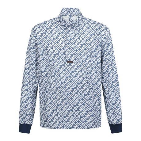 공용 패턴 이중 여밈 아노락 점퍼