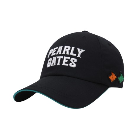 공용 사이드 바니 로고 컬러 볼캡