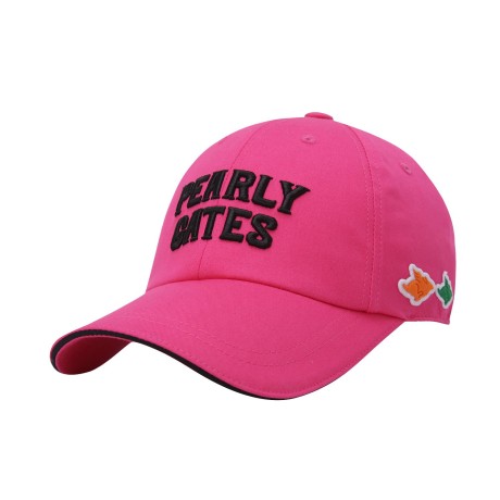 공용 사이드 바니 로고 컬러 볼캡