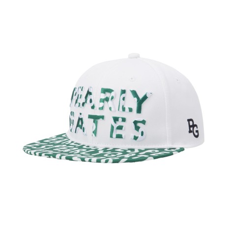 공용 투톤 레터링 스냅백