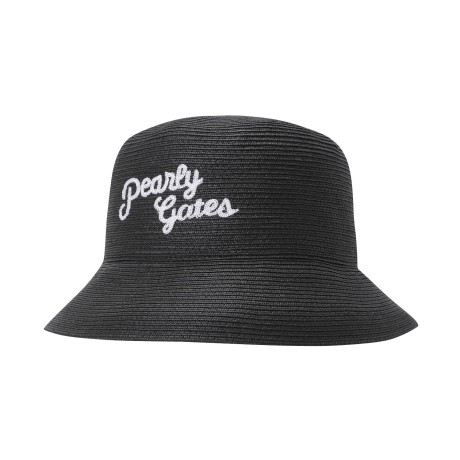 공용 배색 레터링 자수 지사 버킷햇