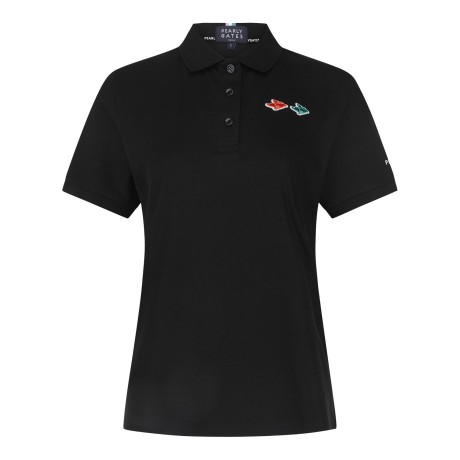 [냉감]공용 바니 패치 칼라 반팔 티셔츠