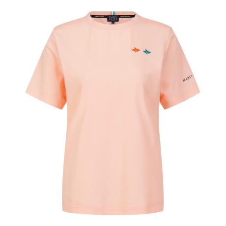 [냉감]공용 컬러 바니 뱃지 반팔 티셔츠