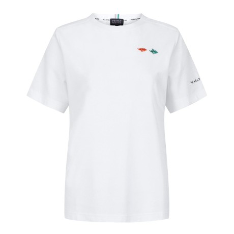 [냉감]공용 컬러 바니 뱃지 반팔 티셔츠