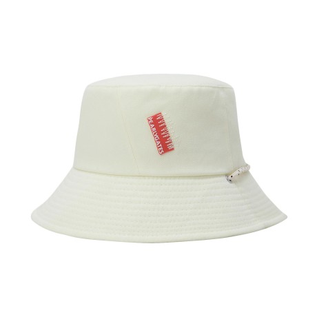 [가격 인하] 공용 러버 로고 스트링 버킷햇