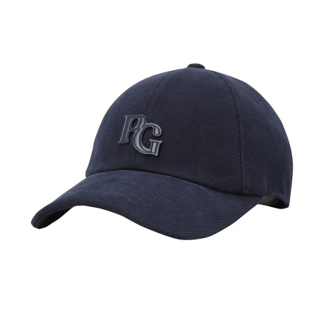 공용 울 혼방 로고 패치 볼캡