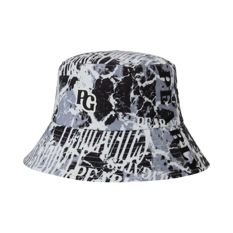 [ONLY BUCKET] 공용 익스플로러 패턴 스트링 버킷햇