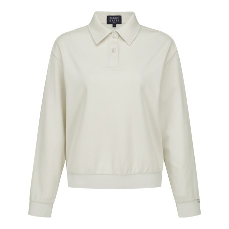 공용 로고 칼라 긴팔 티셔츠