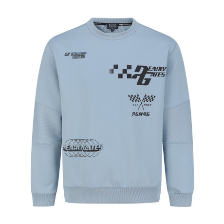 [가격인하] 공용 레이싱 프린팅 스웻셔츠