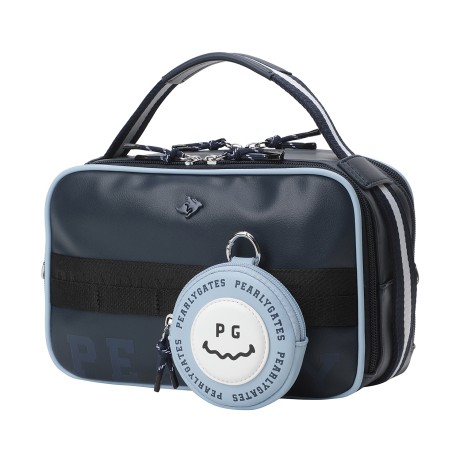 공용 로고 라인 미니 토트백 & 스마일 파우치