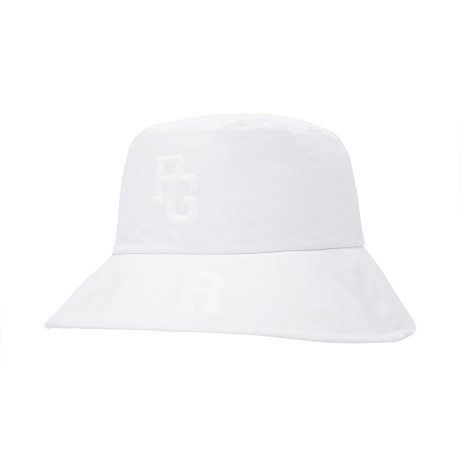 공용 러버 로고 메쉬 안감 버킷햇