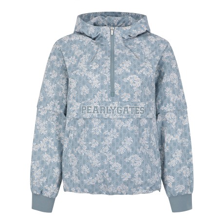 공용 플로럴 소매 탈착 아노락