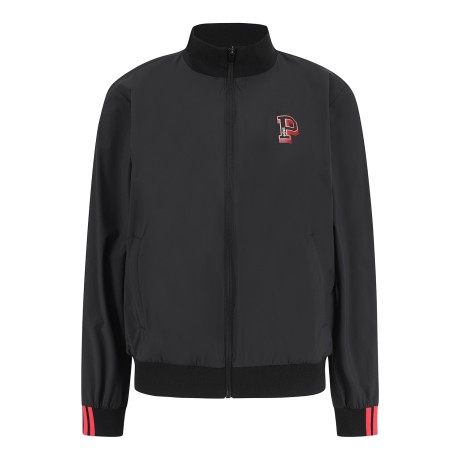 공용 스탠드넥 로고 윈드브레이커