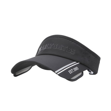 공용 로고 배색 사선 윙 바이저