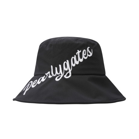 공용 로고 자수 스트랩 버킷햇