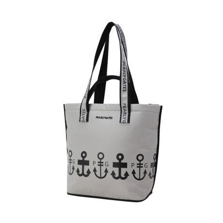 공용 마린 PG 프린팅 투 핸들 보스턴백
