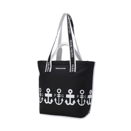 공용 마린 PG 프린팅 투 핸들 보스턴백